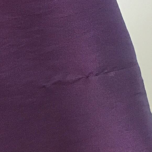 DaVinci Amethyst Plum Halter Neck Sleeveless Molded Cup Formal Cocktail Dress 12 - Picture 7 of 14